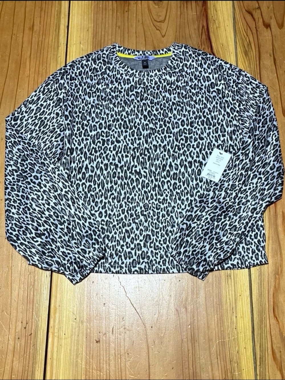 Women's Black & White Leopard Print Bomber Jacket